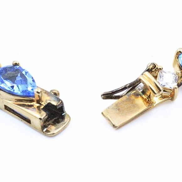 Hallmarked Suzanne Somers Pastel Color Crystal Sterling Silver Bracelet - Picture 10 of 15